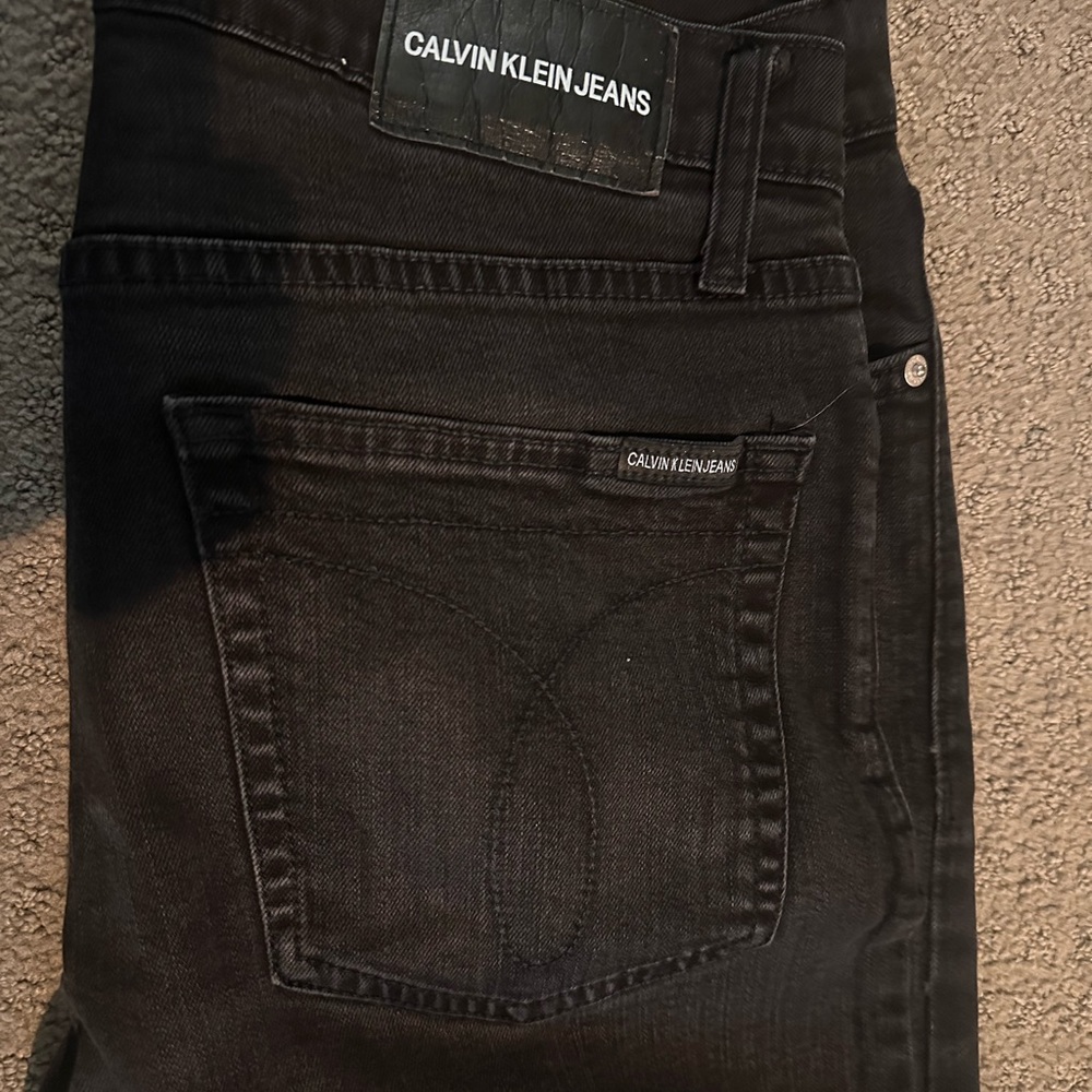 Calvin Klein Jeans Dark Gray Men's Denim